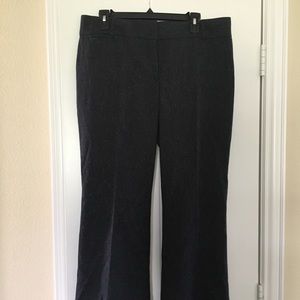 Black flecked slacks